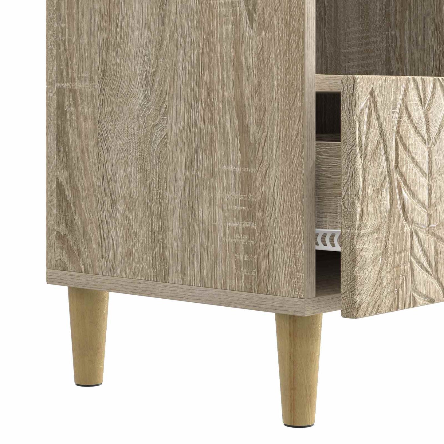 vidaXL Ντουλάπι TV 102 x 34,5 x 50 εκ. Sonoma Δρυς Επεξεργασμένο Ξύλο