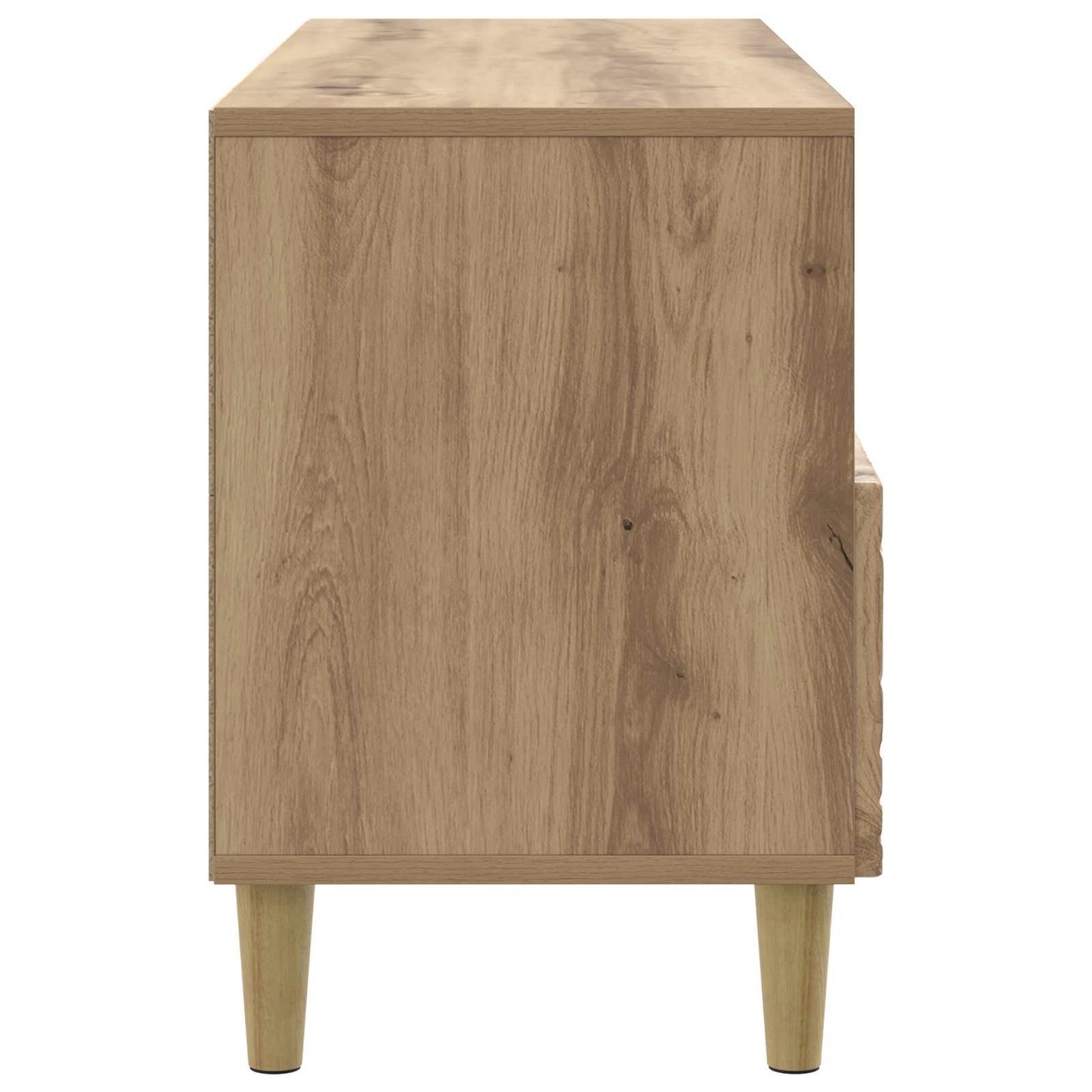vidaXL Ντουλάπι TV 102 x 34,5 x 50 εκ. Artisan Δρυς Επεξεργασμένο Ξύλο