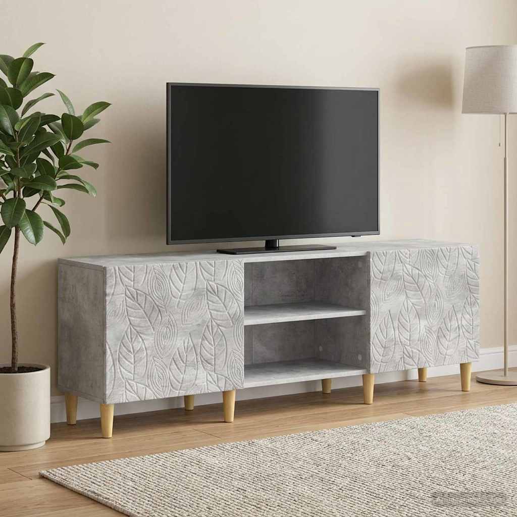 vidaXL Ντουλάπι TV 150 x 31 x 50 εκ. Γκρι Σκυροδέματος