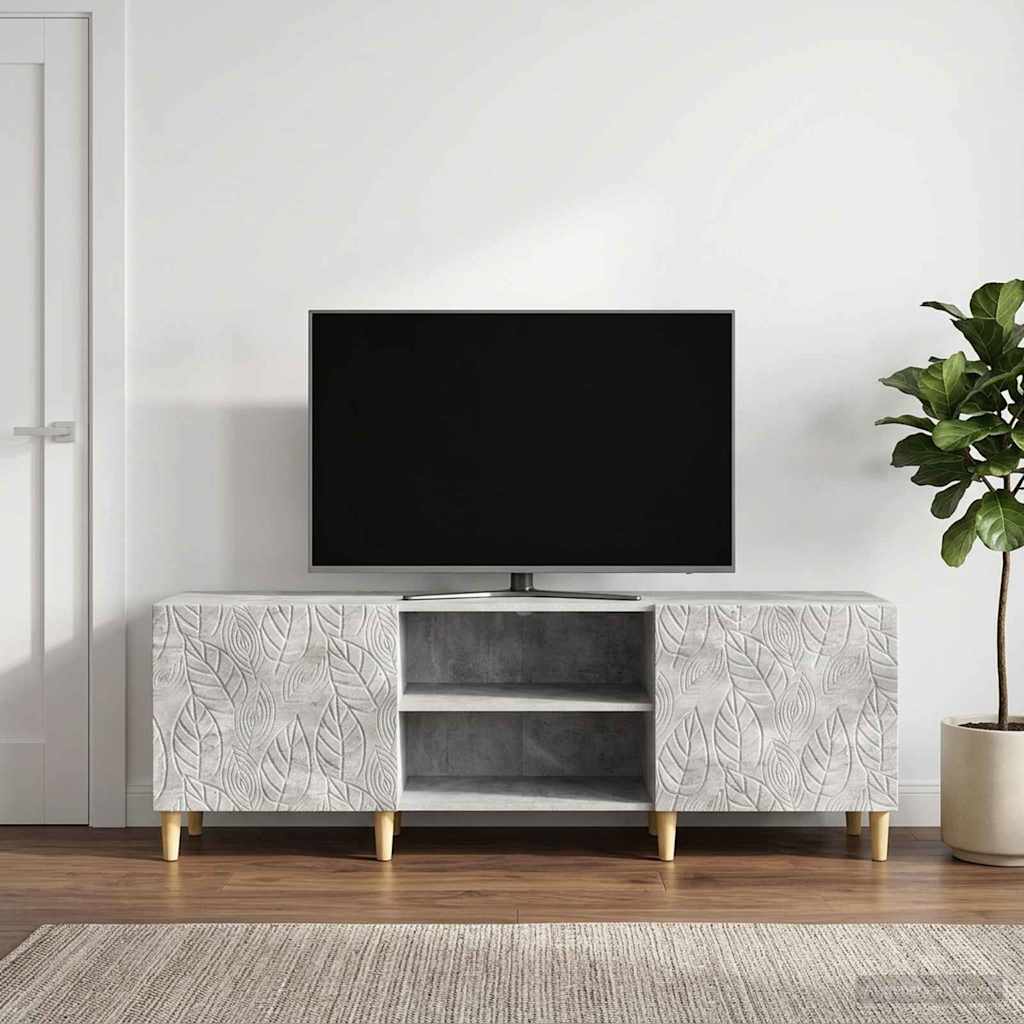 vidaXL Ντουλάπι TV 150 x 31 x 50 εκ. Γκρι Σκυροδέματος