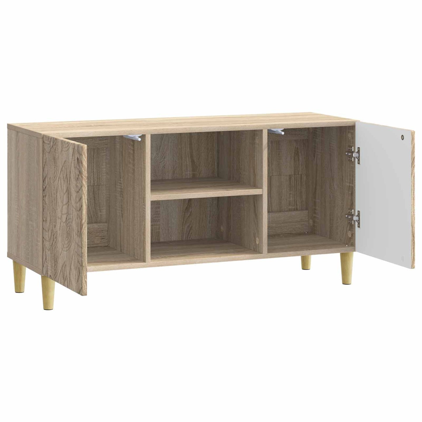 vidaXL Ντουλάπι TV 102 x 34,5 x 50 εκ. Sonoma Δρυς Επεξεργασμένο Ξύλο