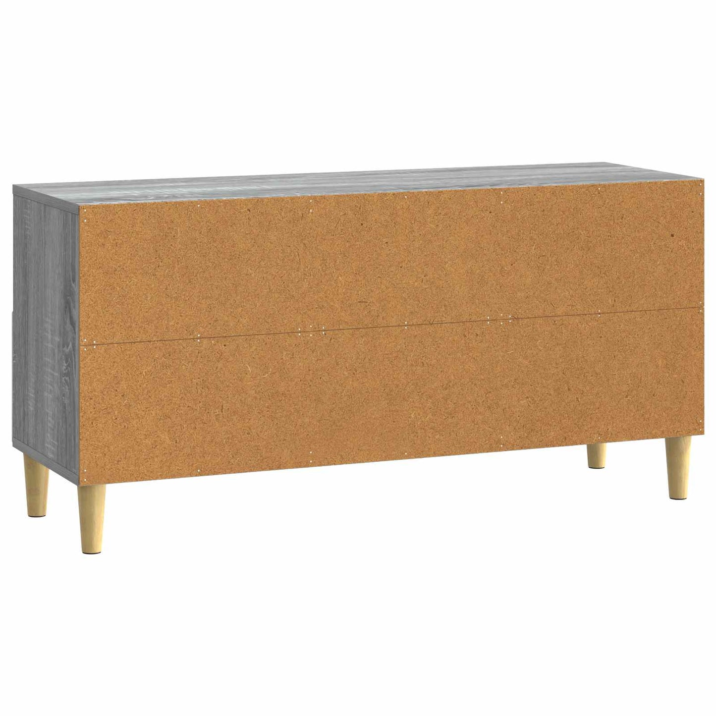 vidaXL Ντουλάπι TV 102 x 34,5 x 50 εκ. Γκρι Sonoma Επεξεργασμένο Ξύλο