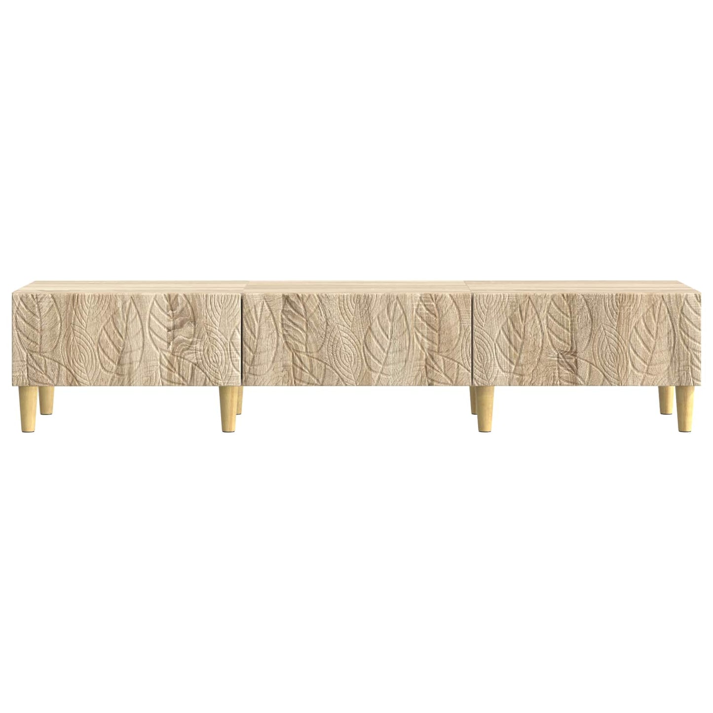 vidaXL Ντουλάπι TV 147 x 34,5 x 30 εκ Sonoma Δρυς Επεξεργασμένο Ξύλο