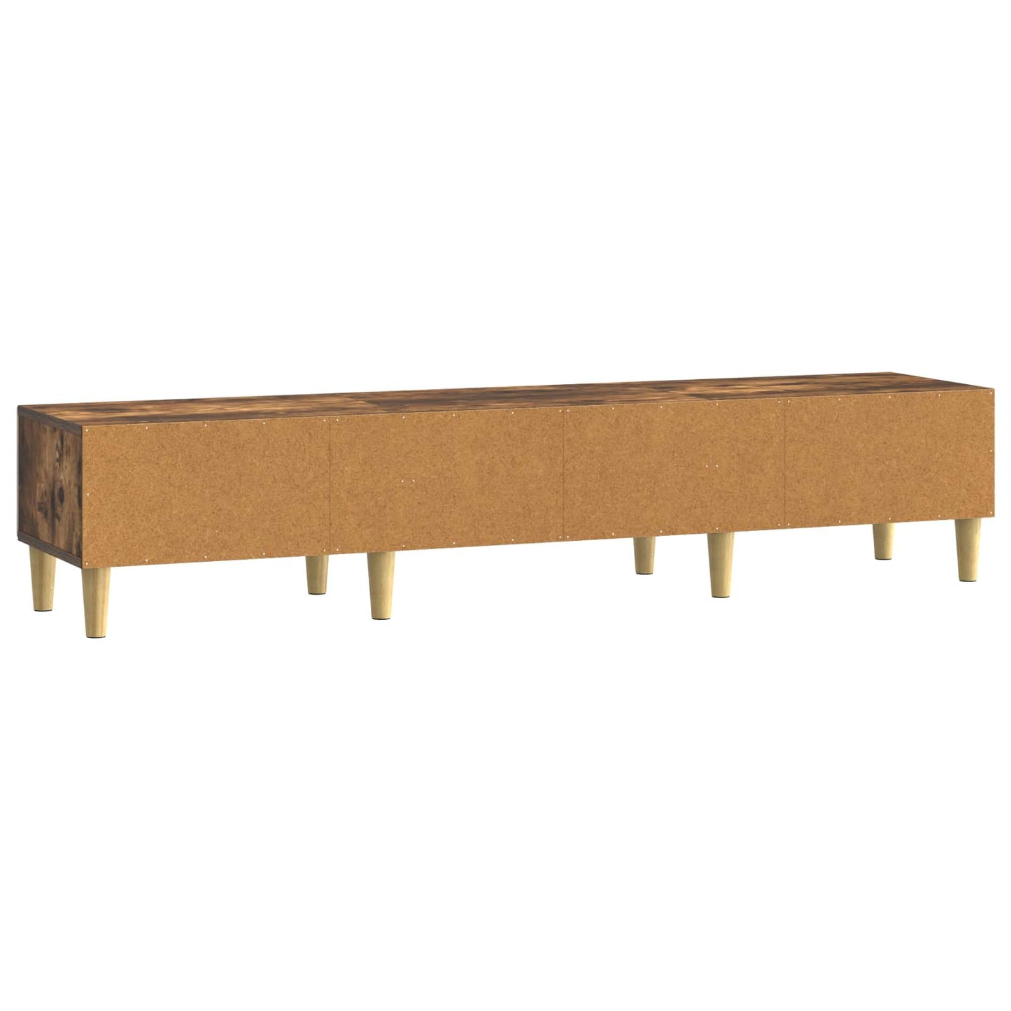 vidaXL Ντουλάπι TV 147 x 34,5 x 30 εκ Καπνισμένο Ξύλο Δρυός