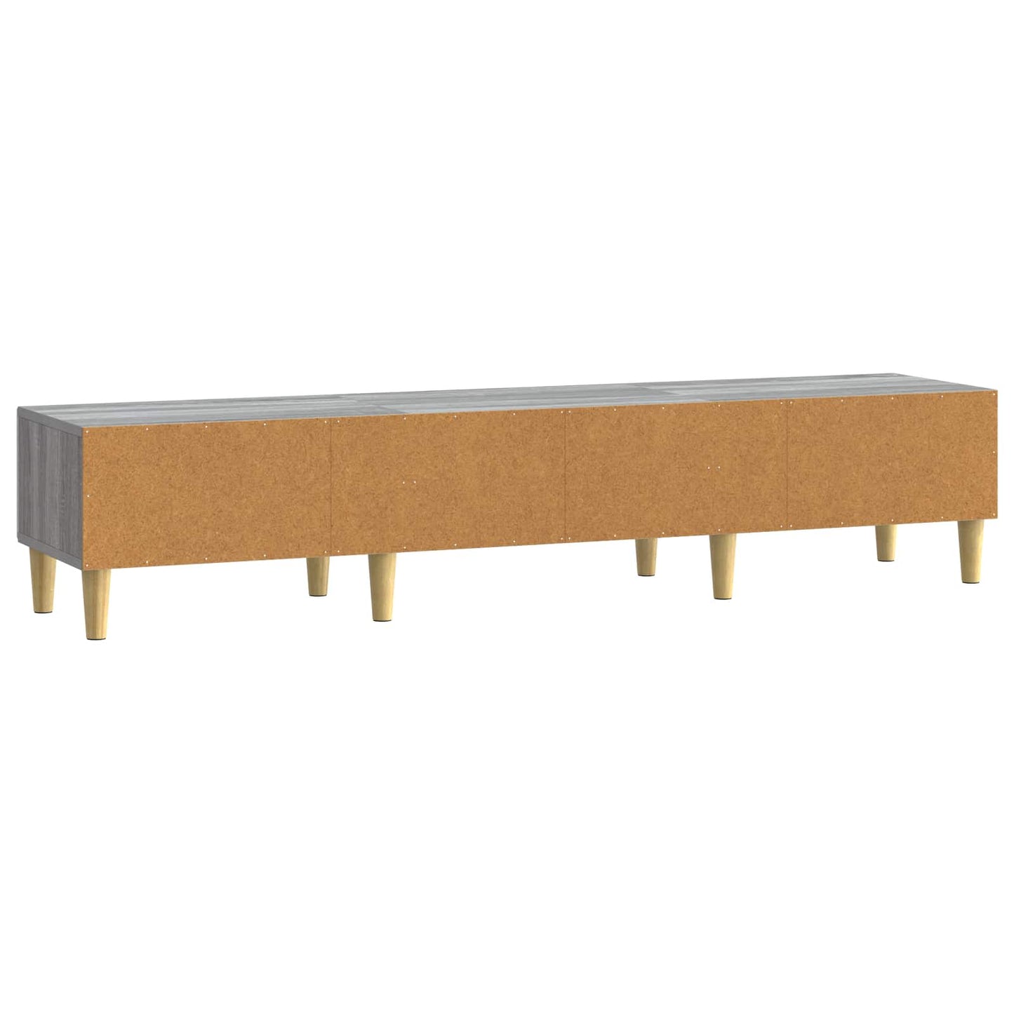 vidaXL Ντουλάπι TV 147 x 34,5 x 30 εκ Γκρι Sonoma Επεξεργασμένο Ξύλο