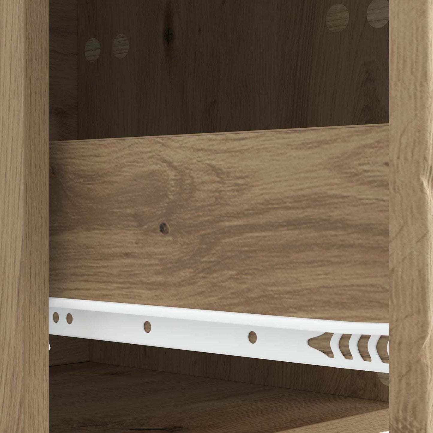 vidaXL Ντουλάπι TV 147 x 34,5 x 30 εκ Artisan Δρυς Επεξεργασμένο Ξύλο