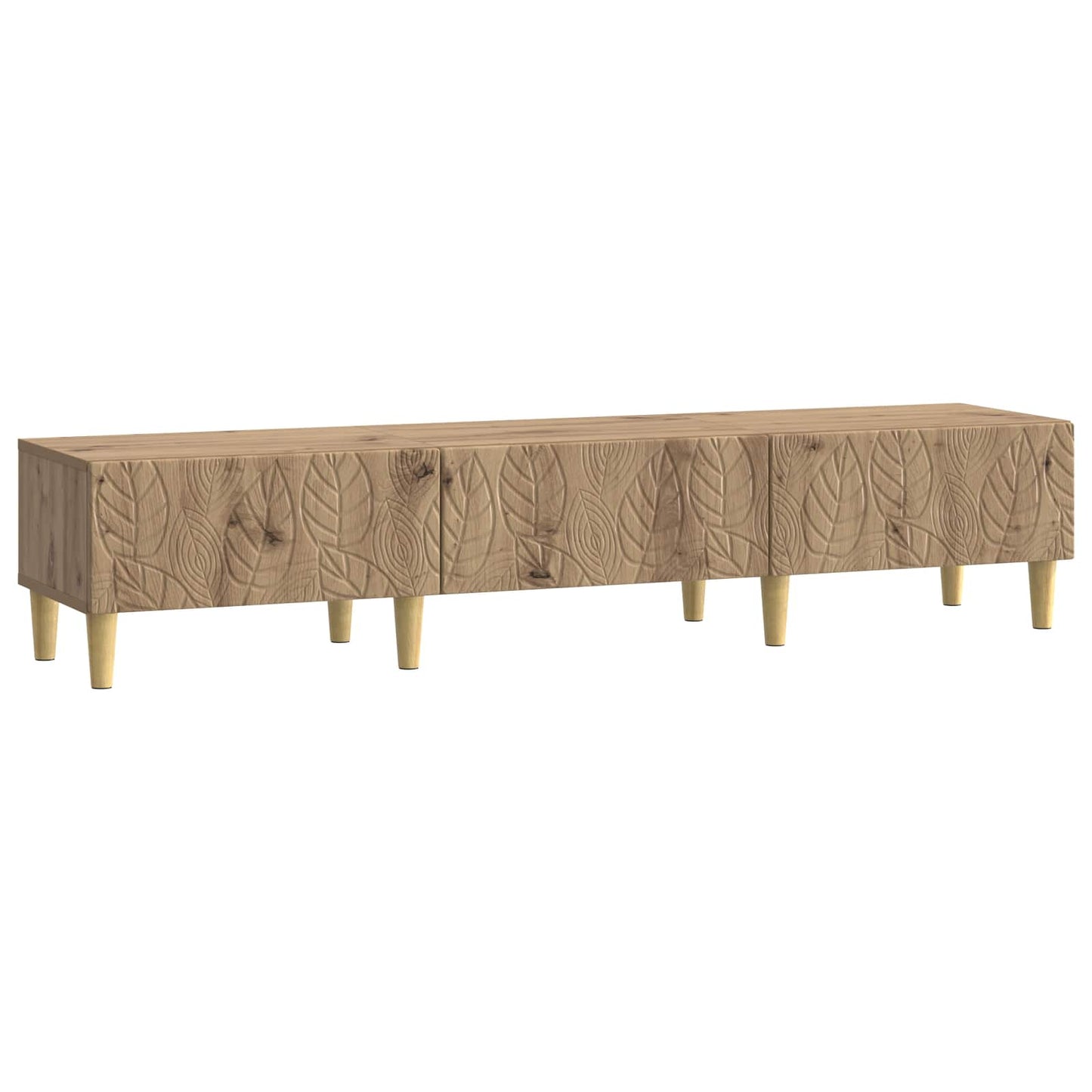 vidaXL Ντουλάπι TV 147 x 34,5 x 30 εκ Artisan Δρυς Επεξεργασμένο Ξύλο