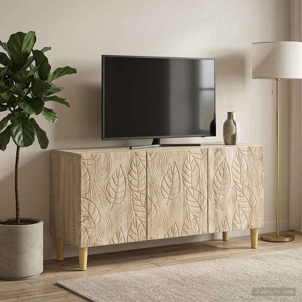 vidaXL Ντουλάπι TV 99 x 34,5 x 50 εκ. Sonoma Δρυς Επεξεργασμένο Ξύλο