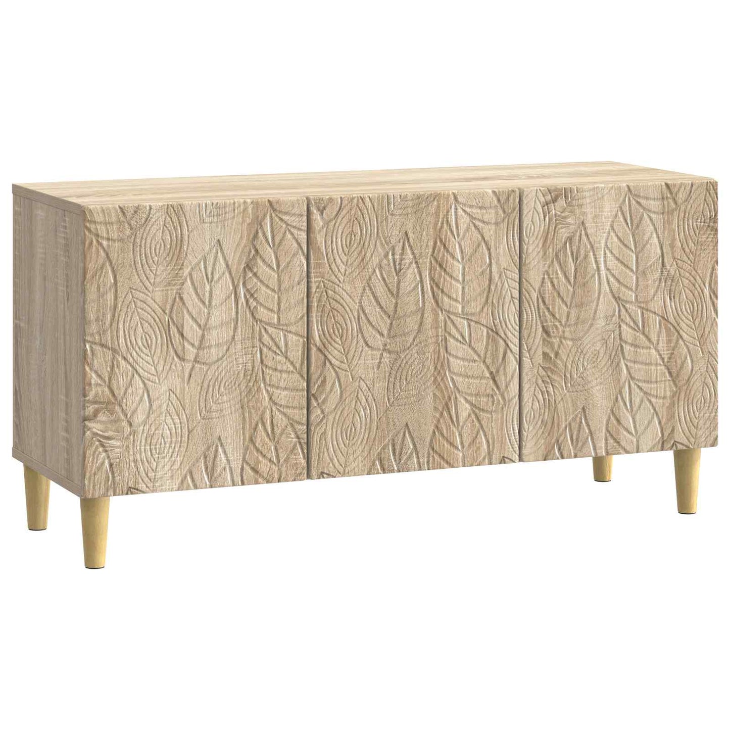 vidaXL Ντουλάπι TV 99 x 34,5 x 50 εκ. Sonoma Δρυς Επεξεργασμένο Ξύλο