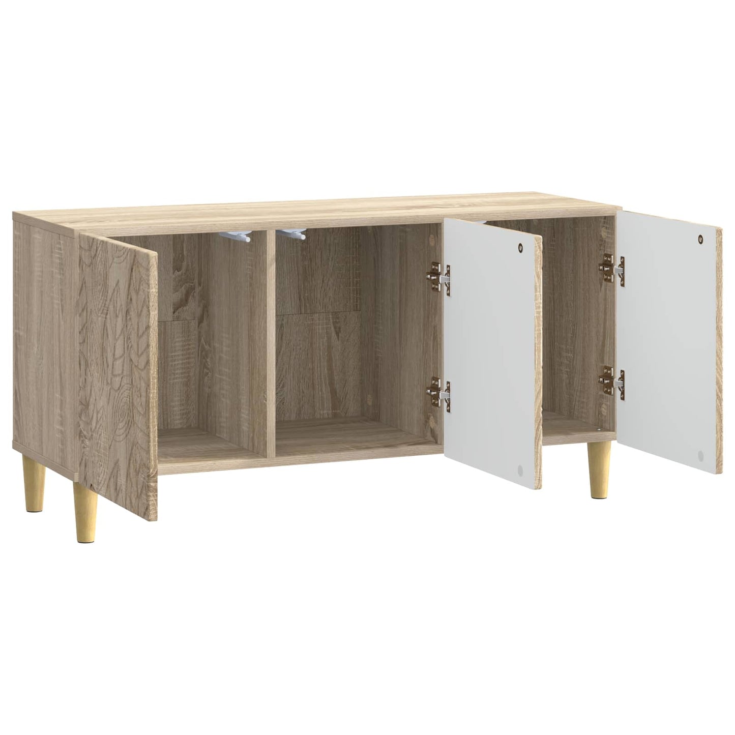vidaXL Ντουλάπι TV 99 x 34,5 x 50 εκ. Sonoma Δρυς Επεξεργασμένο Ξύλο