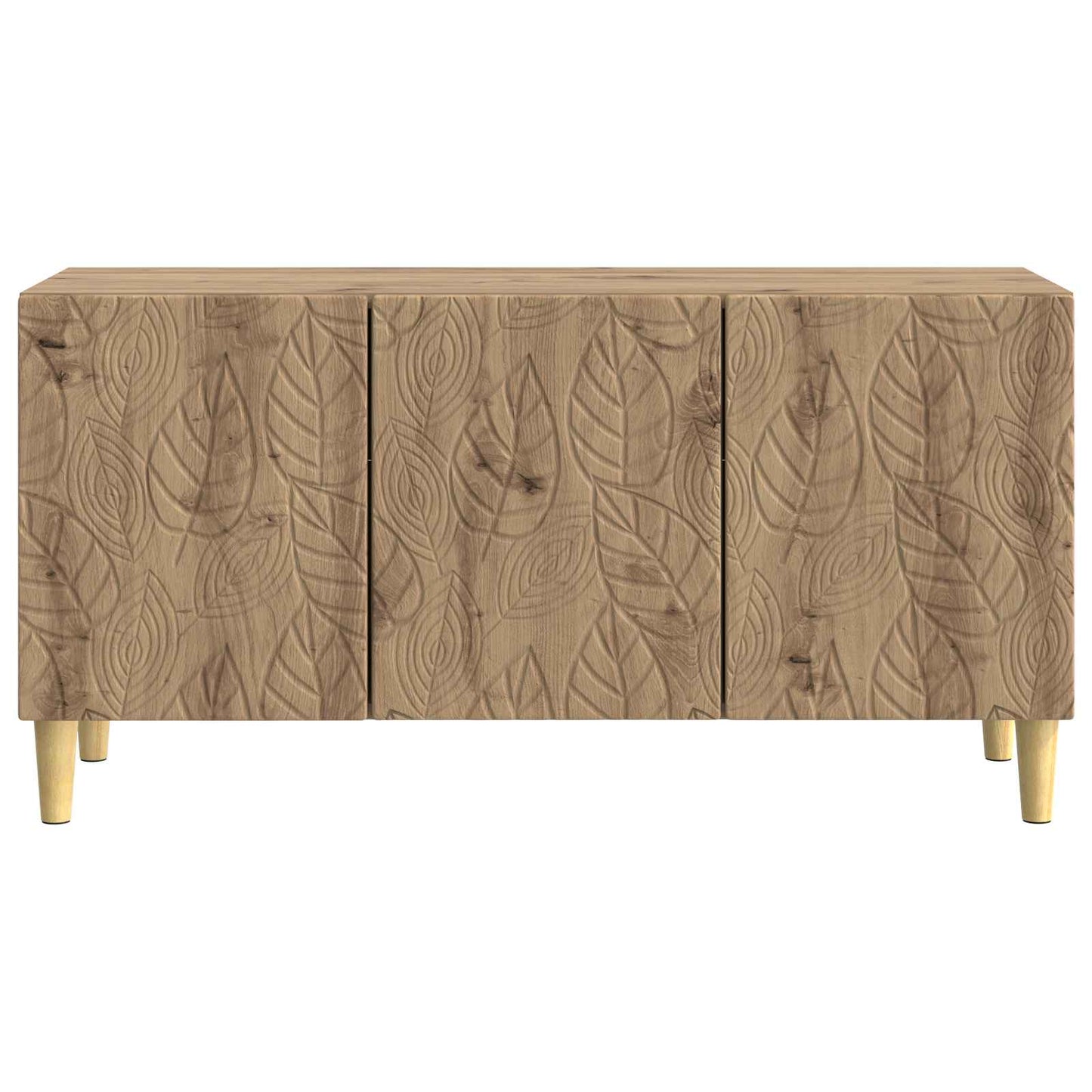 vidaXL Ντουλάπι TV 99 x 34,5 x 50 εκ. Artisan Δρυς Επεξεργασμένο Ξύλο
