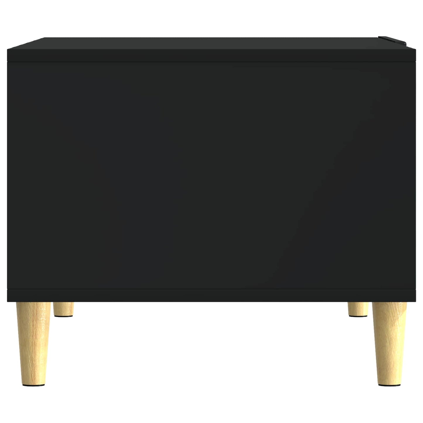 vidaXL Τραπεζάκι σαλονιού Μαύρο 90 x 50 x 40 cm Επεξεργασμένο Ξύλο