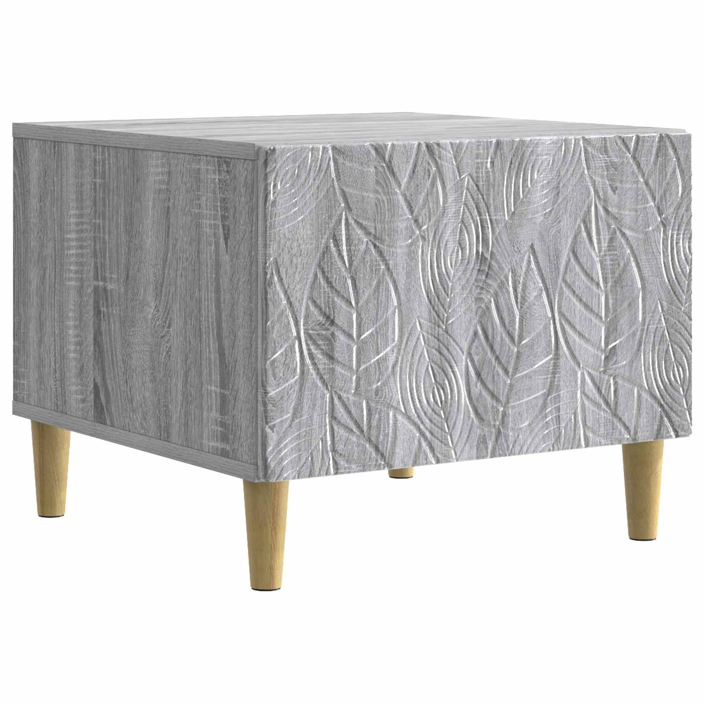 vidaXL Τραπεζάκι σαλονιού Γκρι Sonoma 50 x 49 x 40 εκ