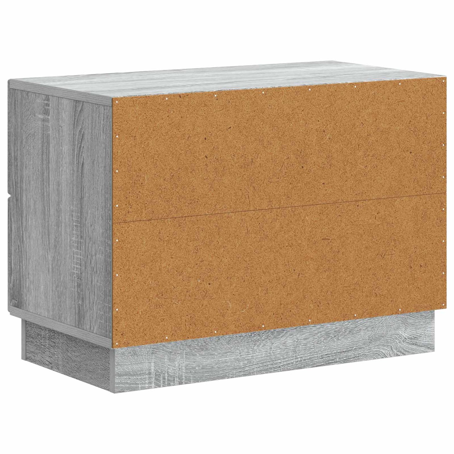 vidaXL Κομοδίνο Γκρι Sonoma 62 x 34,5 x 44,5 εκ Επεξεργασμένο Ξύλο