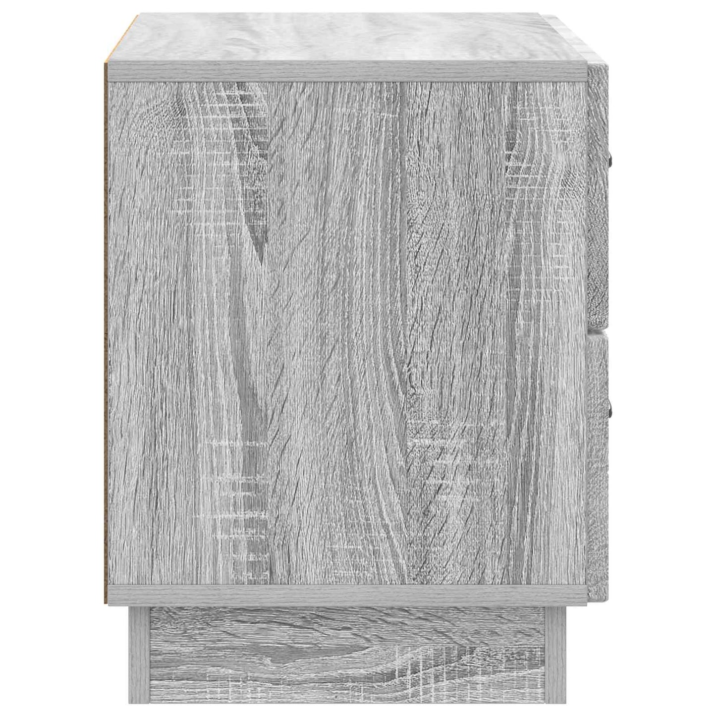 vidaXL Κομοδίνο Γκρι Sonoma 62 x 34,5 x 44,5 εκ Επεξεργασμένο Ξύλο