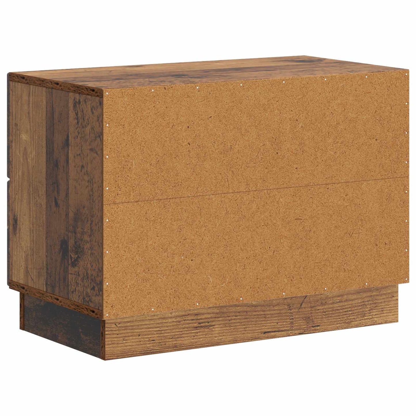 vidaXL Κομοδίνο Παλαιωμένο ξύλο 62 x 34,5 x 44,5 εκ Επεξεργασμένο Ξύλο