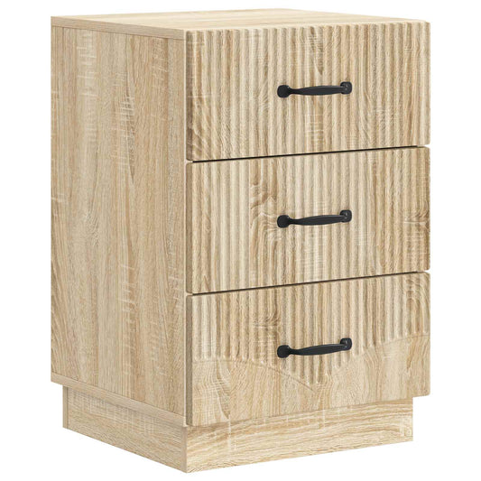 vidaXL Κομοδίνο Sonoma Δρυς 43 x 41 x 63,5 εκ. Επεξεργασμένο Ξύλο