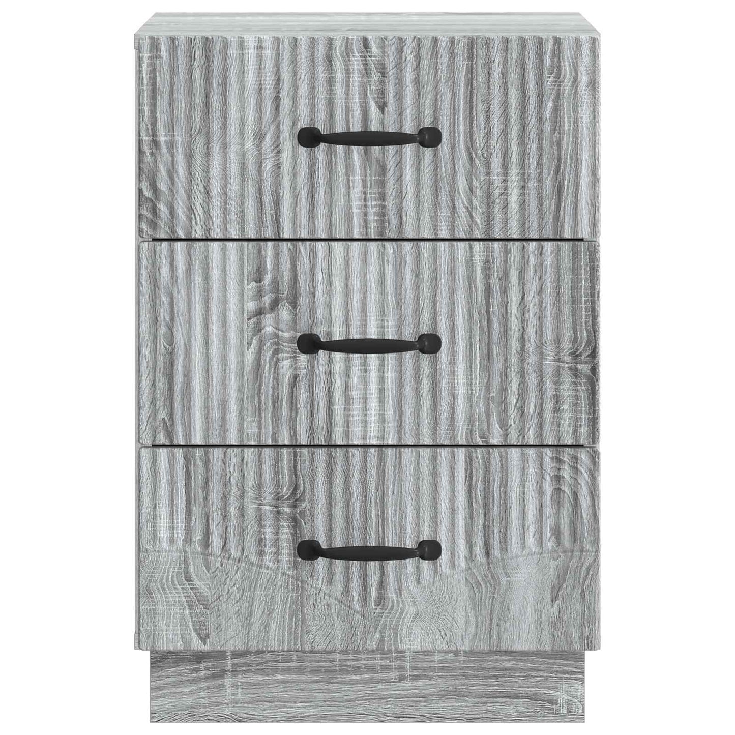 vidaXL Κομοδίνο Γκρι Sonoma 43 x 41 x 63,5 εκ. Επεξεργασμένο Ξύλο