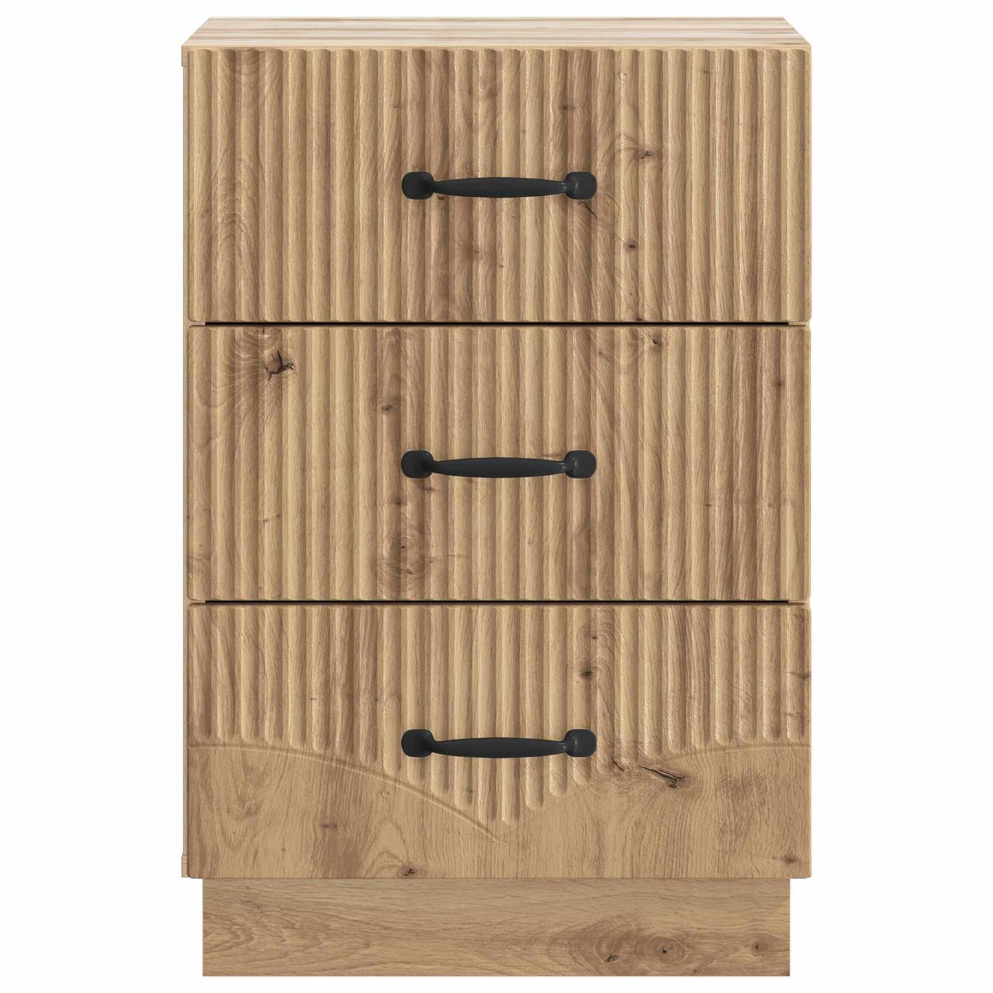 vidaXL Κομοδίνο Artisan Δρυς 43 x 41 x 63,5 εκ. Επεξεργασμένο Ξύλο
