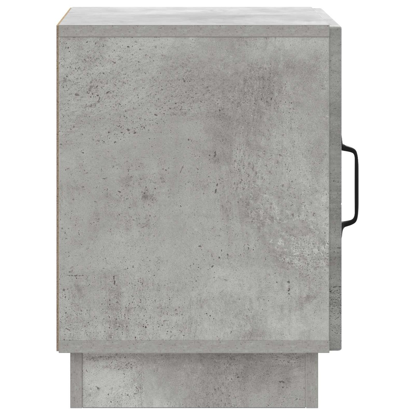 vidaXL Κομοδίνο 2 τμχ. Γκρι Μπετόν 43 x 34,5 x 47 εκ.