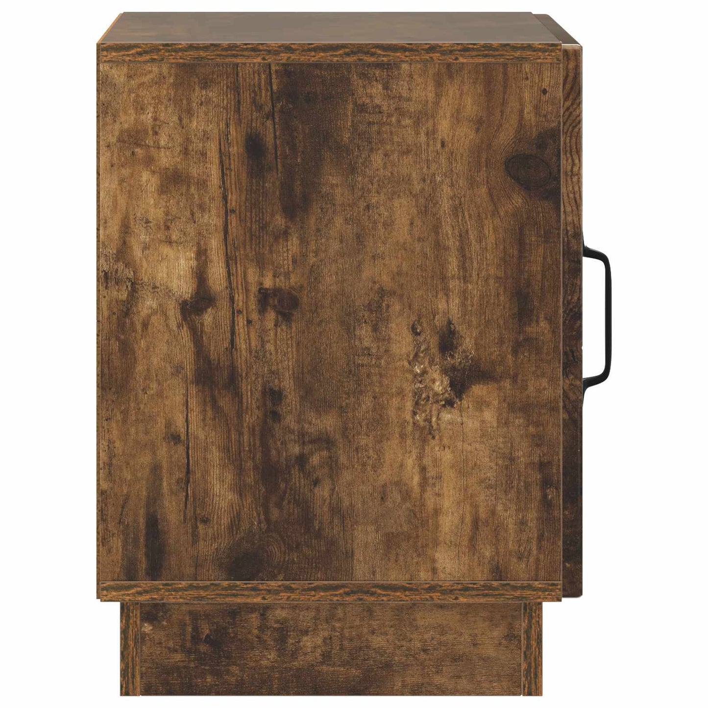 vidaXL Κομοδίνο 2 τμχ. Καπνισμένο Ξύλο Δρυός 43 x 34,5 x 47 εκ.