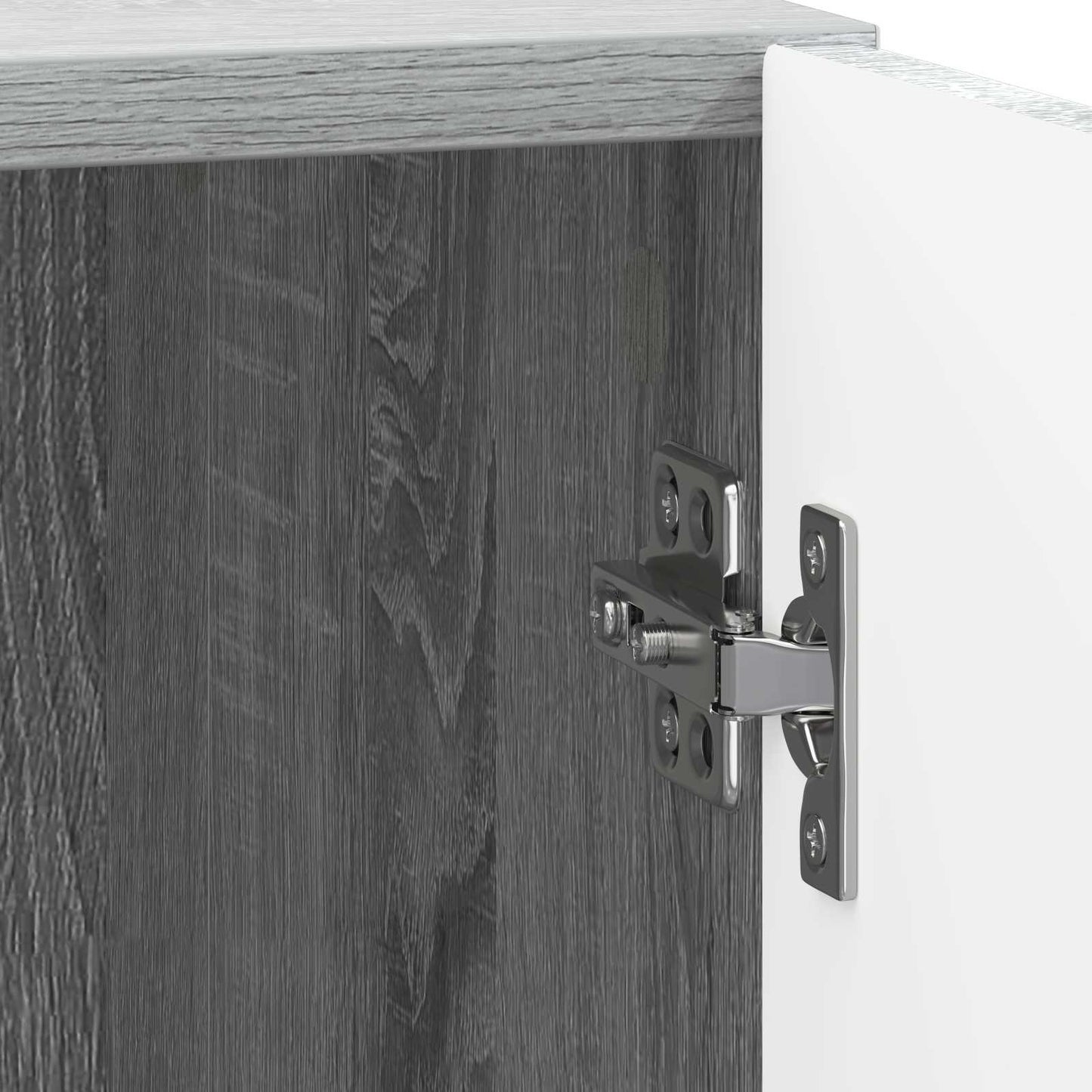 vidaXL Κομοδίνο Γκρι Sonoma 43 x 34,5 x 47 εκ. Επεξεργασμένο Ξύλο