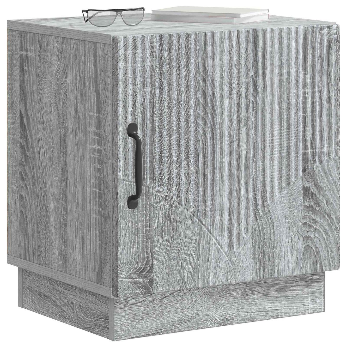 vidaXL Κομοδίνο Γκρι Sonoma 43 x 34,5 x 47 εκ. Επεξεργασμένο Ξύλο