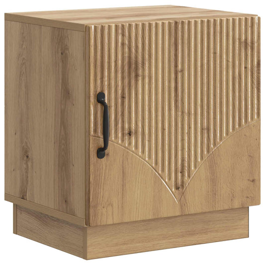 vidaXL Κομοδίνο Artisian Δρυς 43 x 34,5 x 47 εκ. Επεξεργασμένο Ξύλο