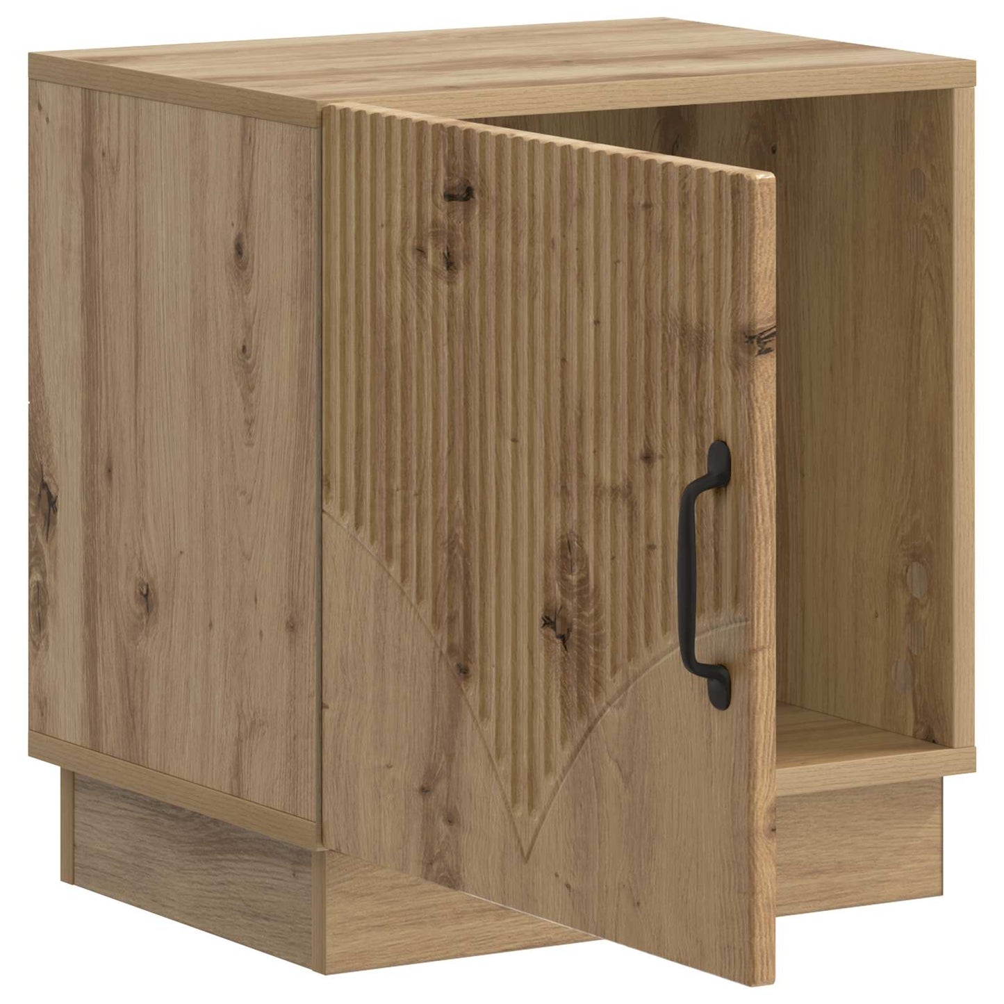 vidaXL Κομοδίνο Artisian Δρυς 43 x 34,5 x 47 εκ. Επεξεργασμένο Ξύλο