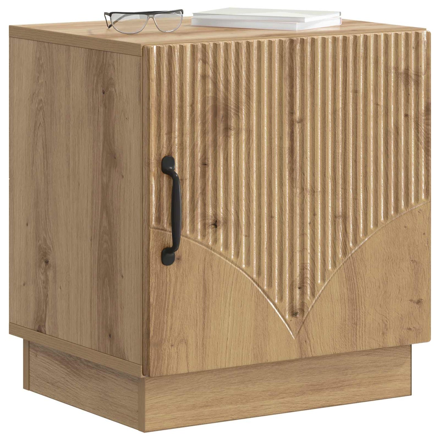 vidaXL Κομοδίνο 2 τμχ. Artisian Δρυς 43 x 34,5 x 47 εκ.