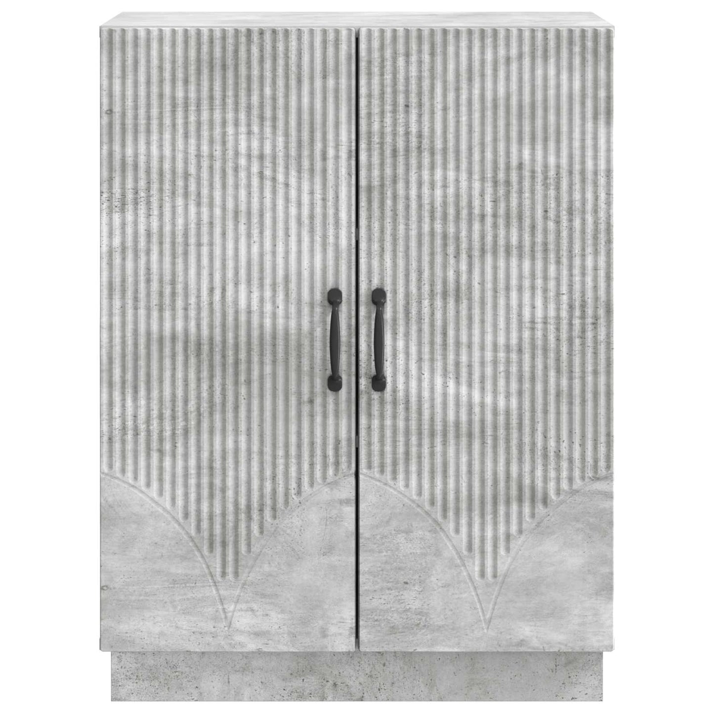 vidaXL Πλαϊνό γραφείο Γκρι Σκυροδέματος 66 x 34,5 x 87 εκ.