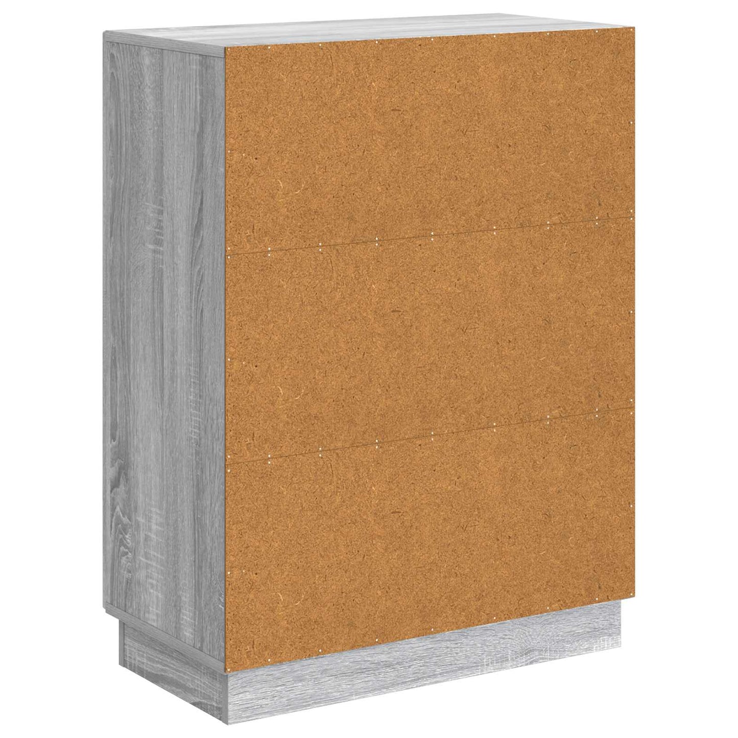 vidaXL Πλαϊνό γραφείο Γκρι Sonoma 66 x 34,5 x 87 εκ.
