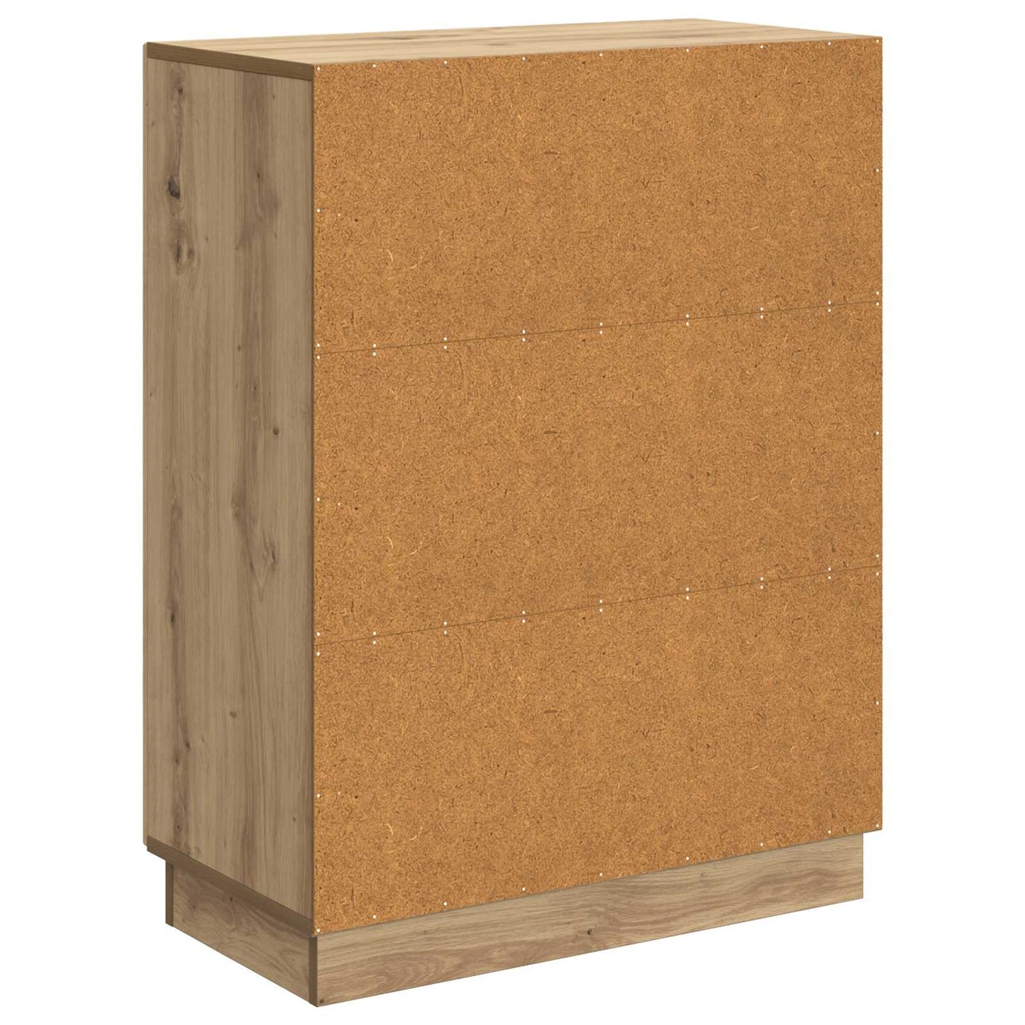 vidaXL Πλαϊνό γραφείο Artisan Δρυς 66 x 34,5 x 87 εκ.