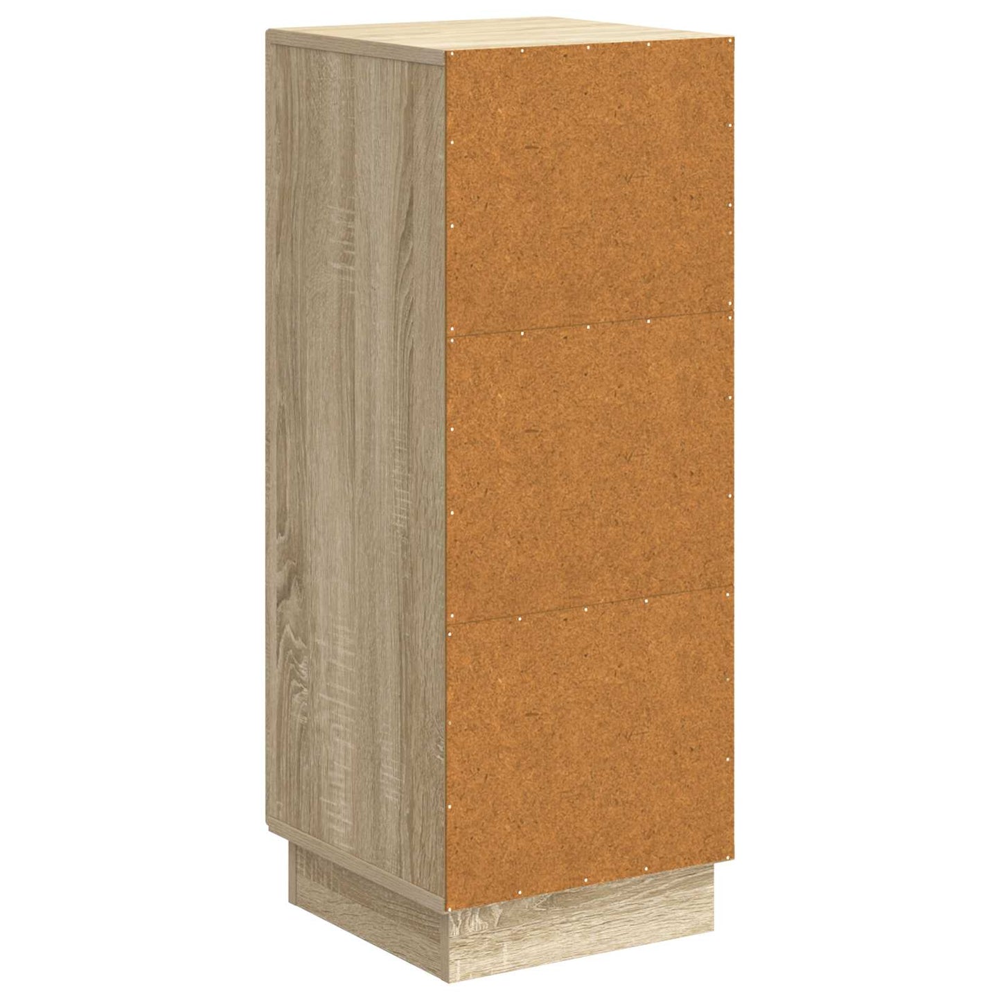 vidaXL Πλαϊνό γραφείο Sonoma Δρυς 33 x 34,5 x 87 εκ.