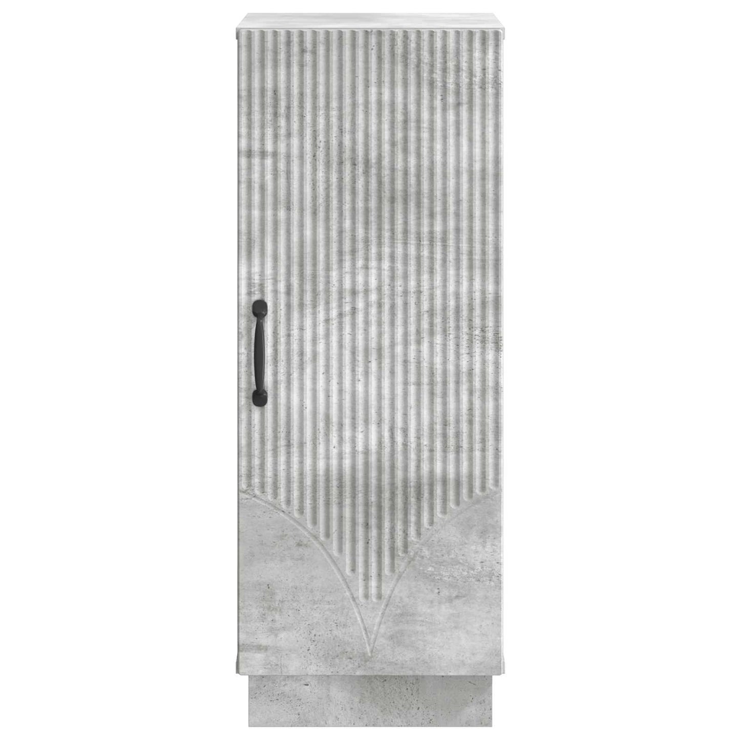 vidaXL Πλαϊνό γραφείο Γκρι Σκυροδέματος 33 x 34,5 x 87 εκ.