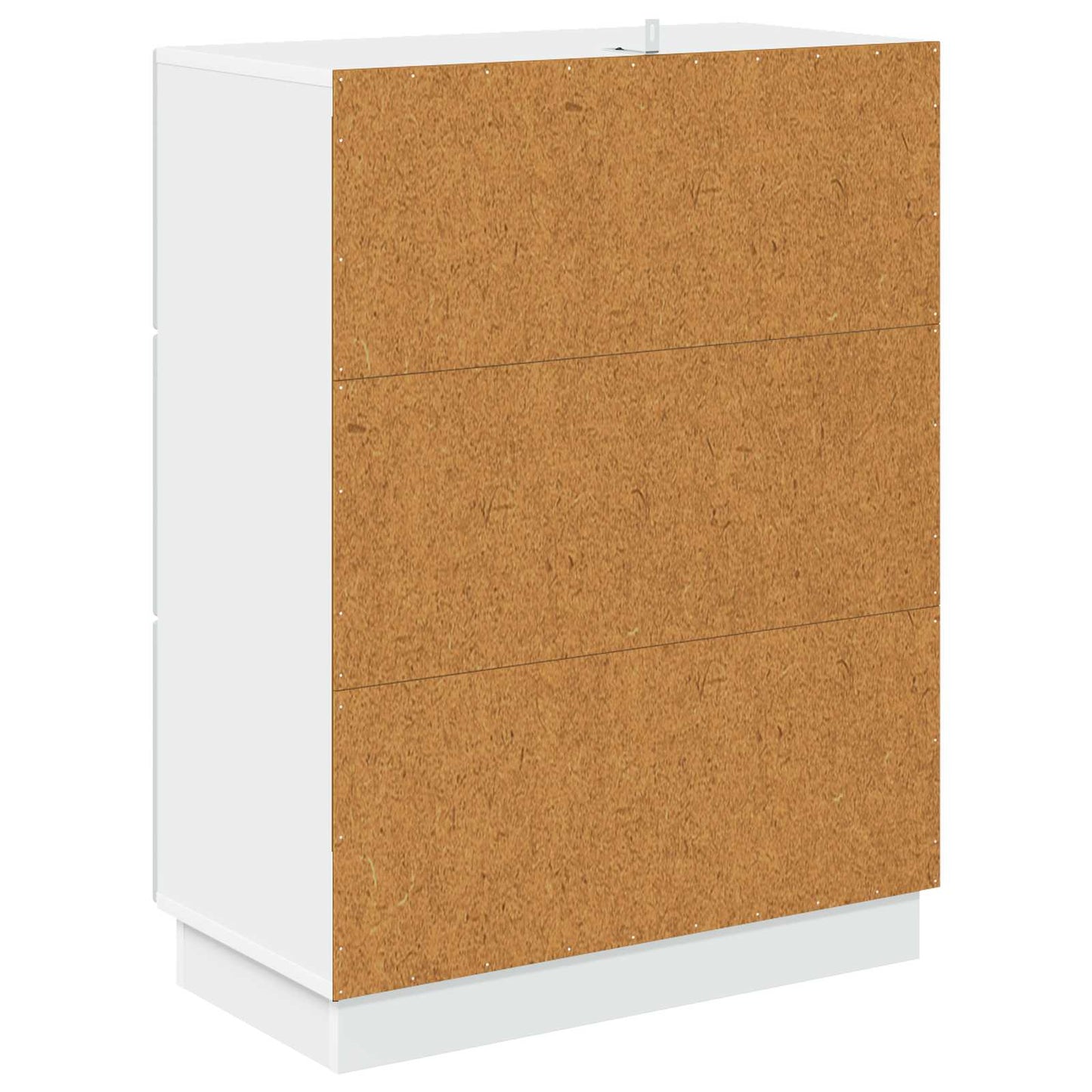 vidaXL Ντουλάπι με Συρτάρια Λευκό 66 x 34,5 x 87 εκ.