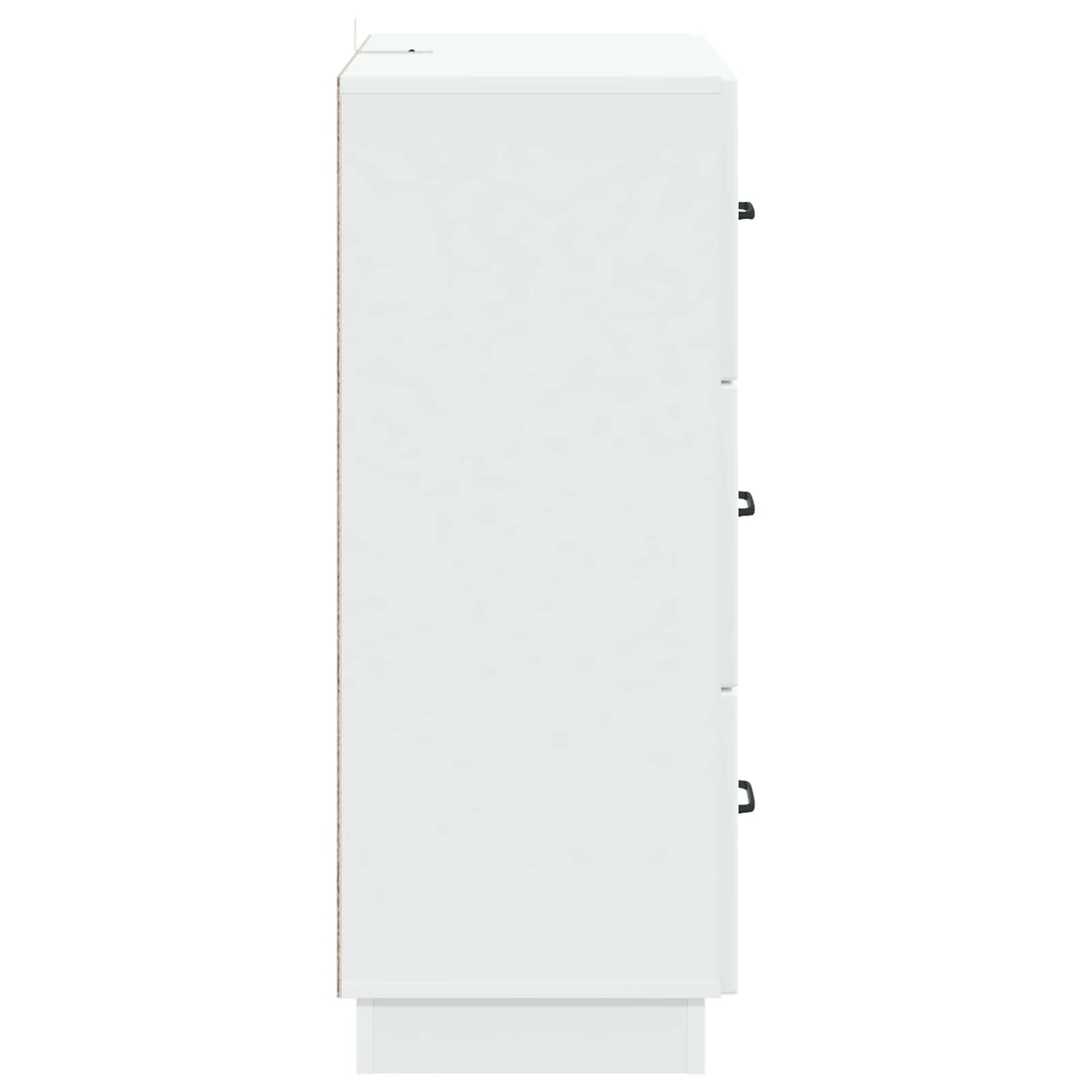 vidaXL Ντουλάπι με Συρτάρια Λευκό 66 x 34,5 x 87 εκ.