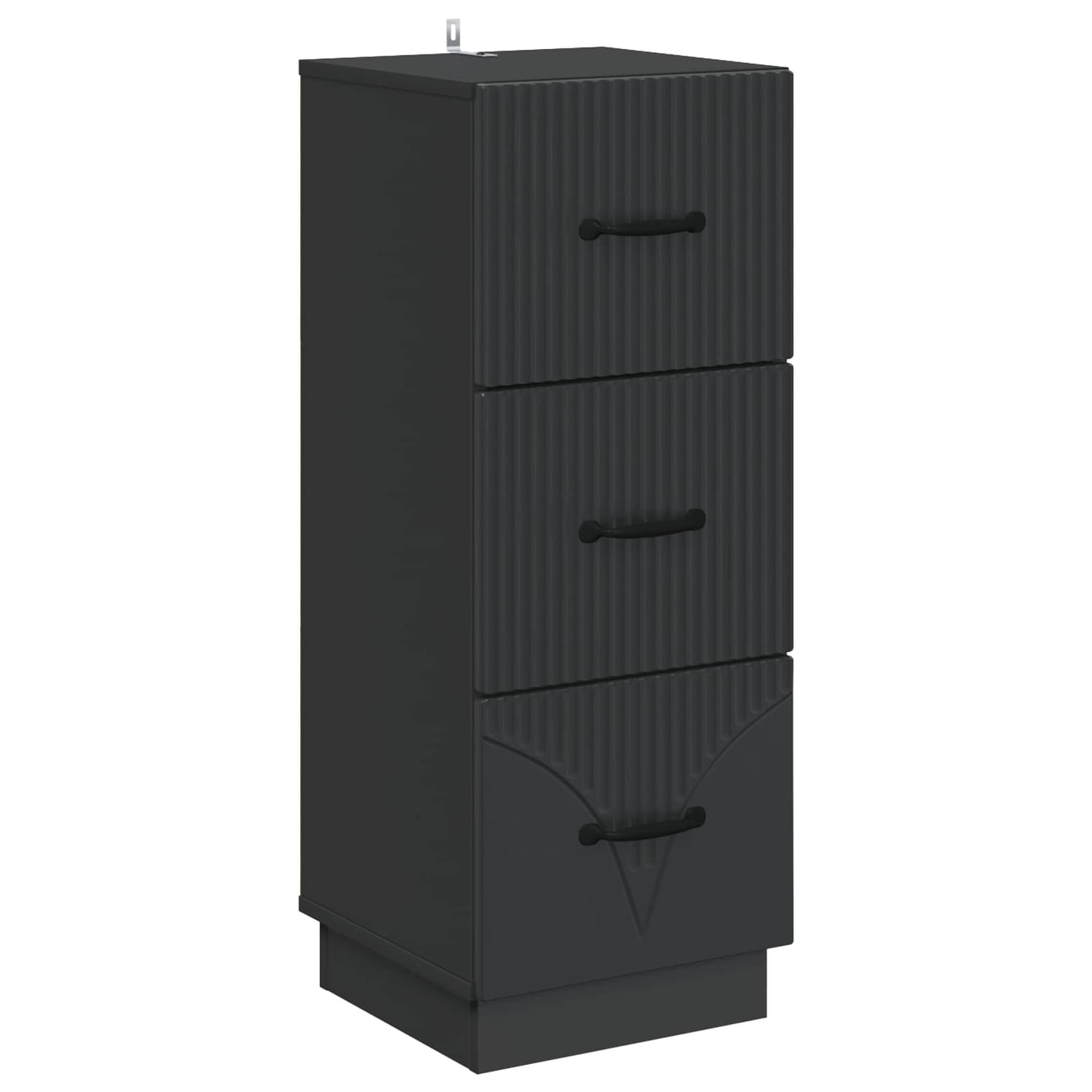 vidaXL Ντουλάπι με Συρτάρια 33 x 34,5 x 87 εκ. Επεξεργασμένο Ξύλο