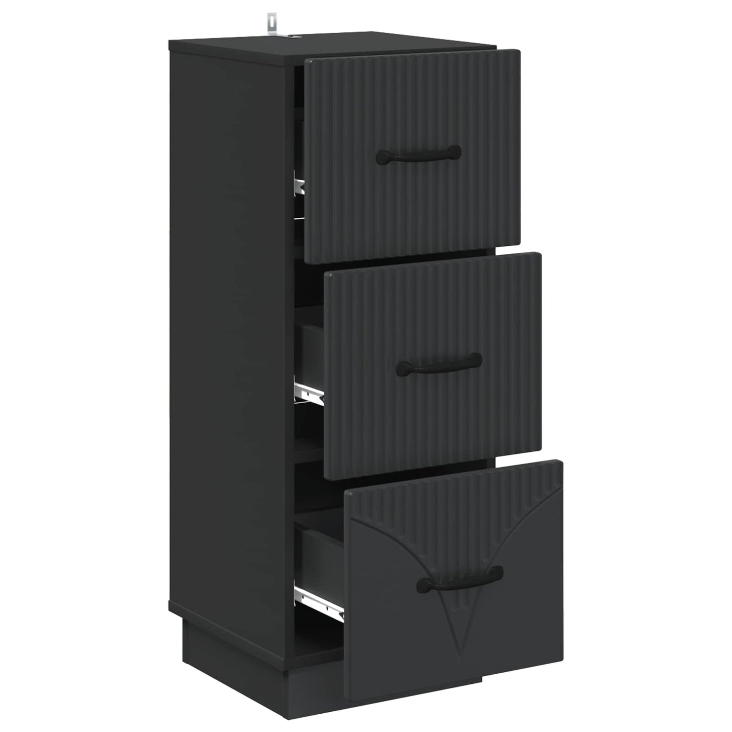vidaXL Ντουλάπι με Συρτάρια 33 x 34,5 x 87 εκ. Επεξεργασμένο Ξύλο