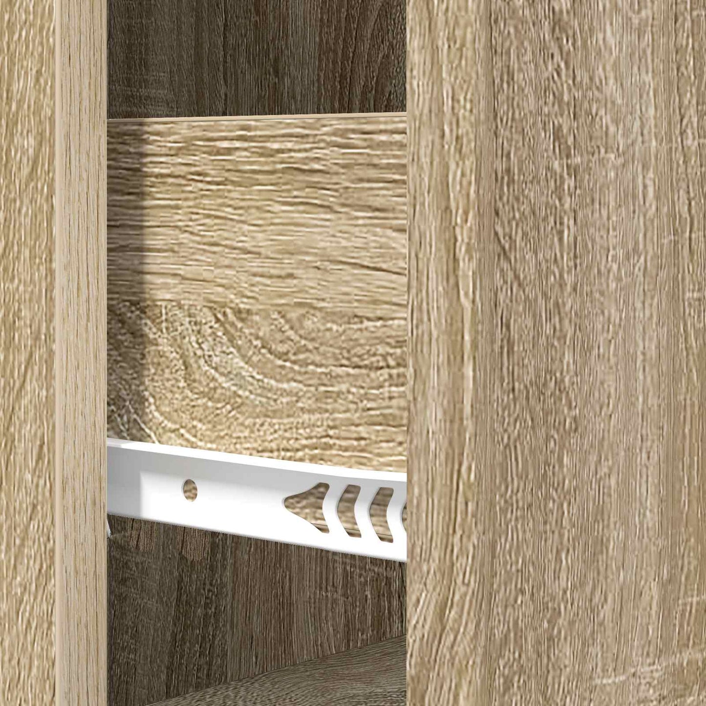 vidaXL Ντουλάπι με Συρτάρια 33 x 34,5 x 87 εκ. Επεξεργασμένο Ξύλο