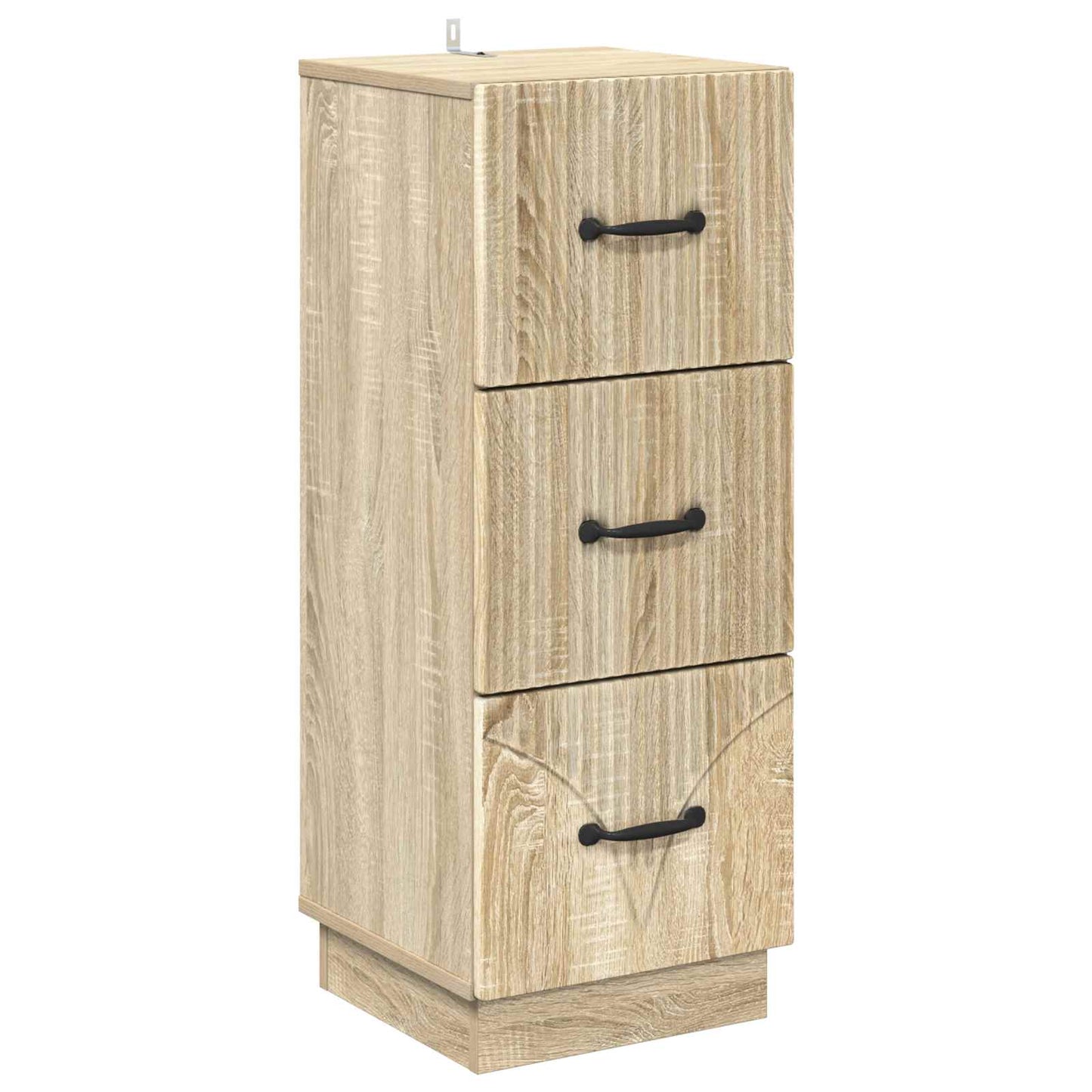 vidaXL Ντουλάπι με Συρτάρια 33 x 34,5 x 87 εκ. Επεξεργασμένο Ξύλο