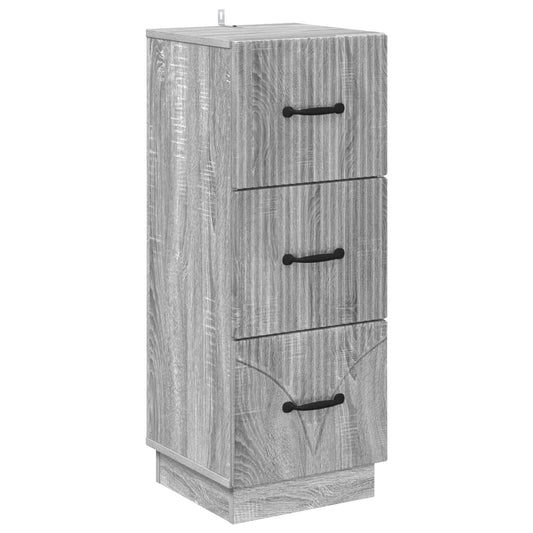 vidaXL Ντουλάπι με Συρτάρια 33 x 34,5 x 87 εκ. Επεξεργασμένο Ξύλο