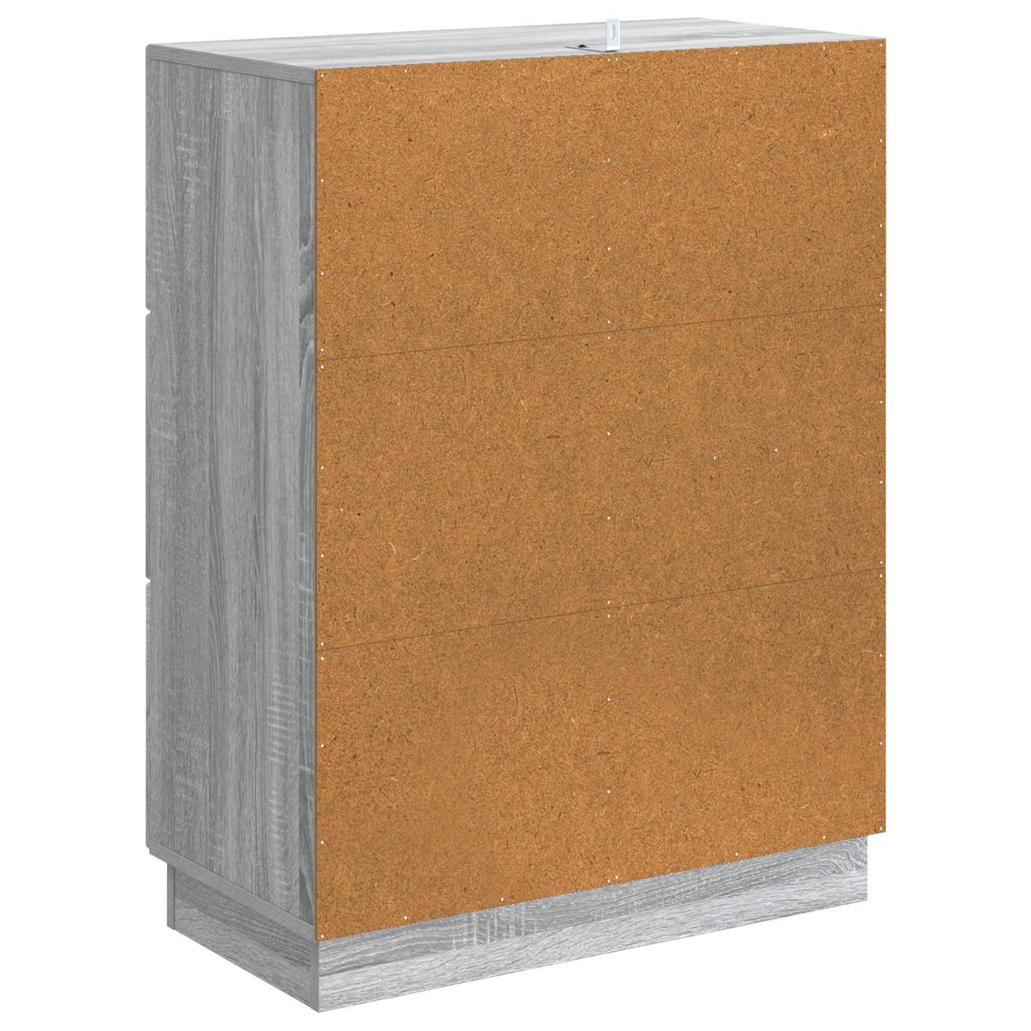 vidaXL Πλαϊνό γραφείο με συρτάρι Γκρι Sonoma 66 x 34,5 x 87 εκ.