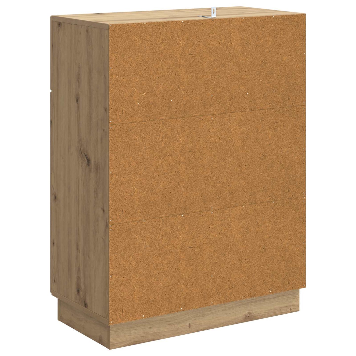 vidaXL Πλαϊνό γραφείο Artisan Δρυς 66 x 34,5 x 87 εκ.