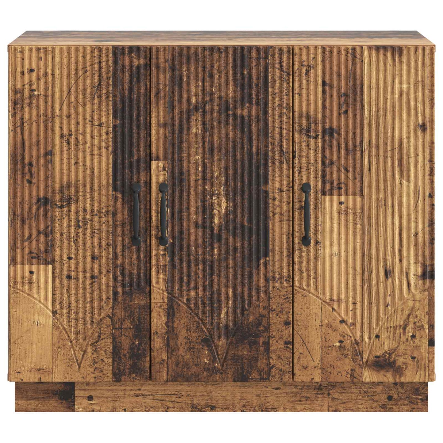 vidaXL Πλαϊνό γραφείο Παλαιωμένο ξύλο 89 x 34,5 x 77 εκ.