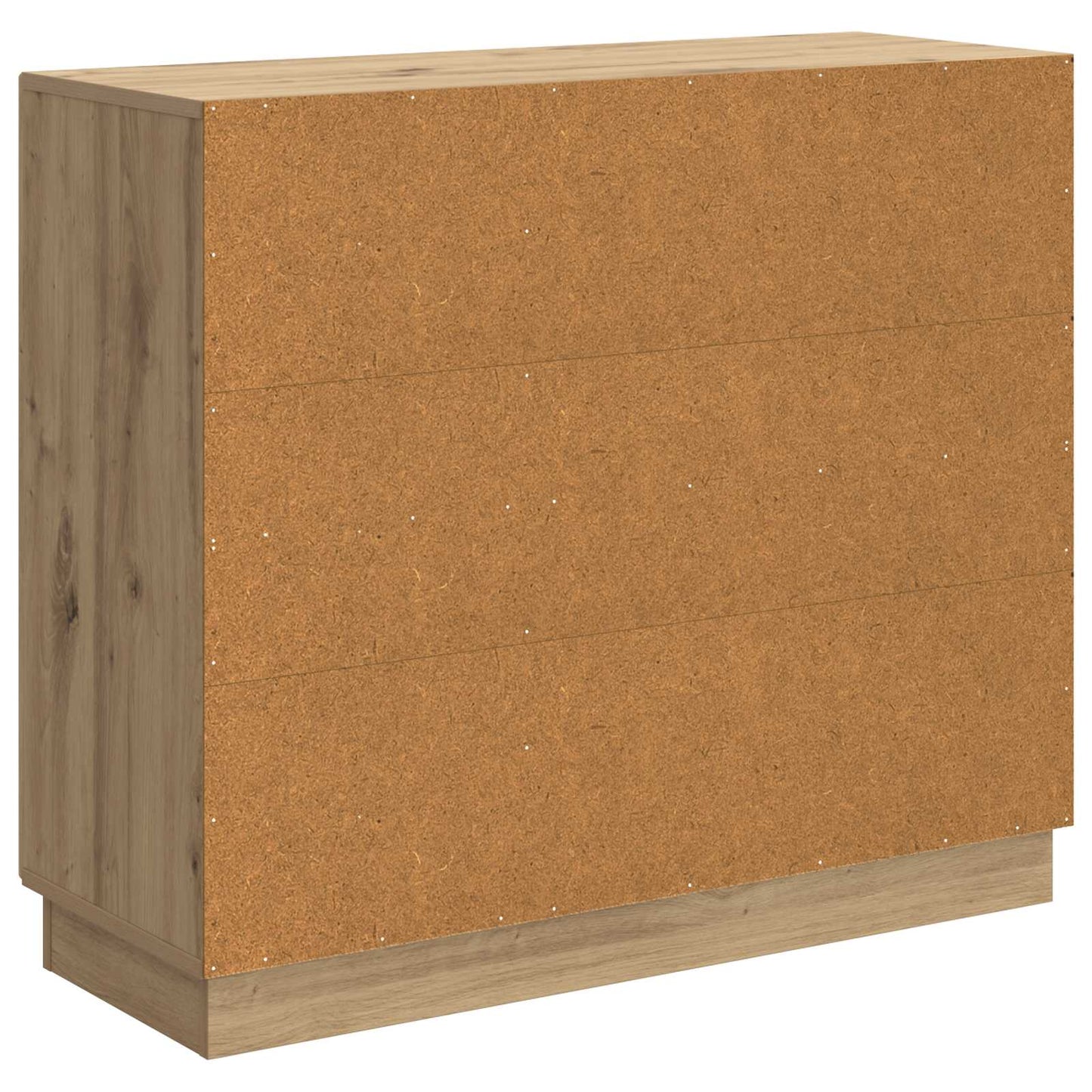 vidaXL Πλαϊνό γραφείο Artisan Δρυς 89 x 34,5 x 77 εκ.