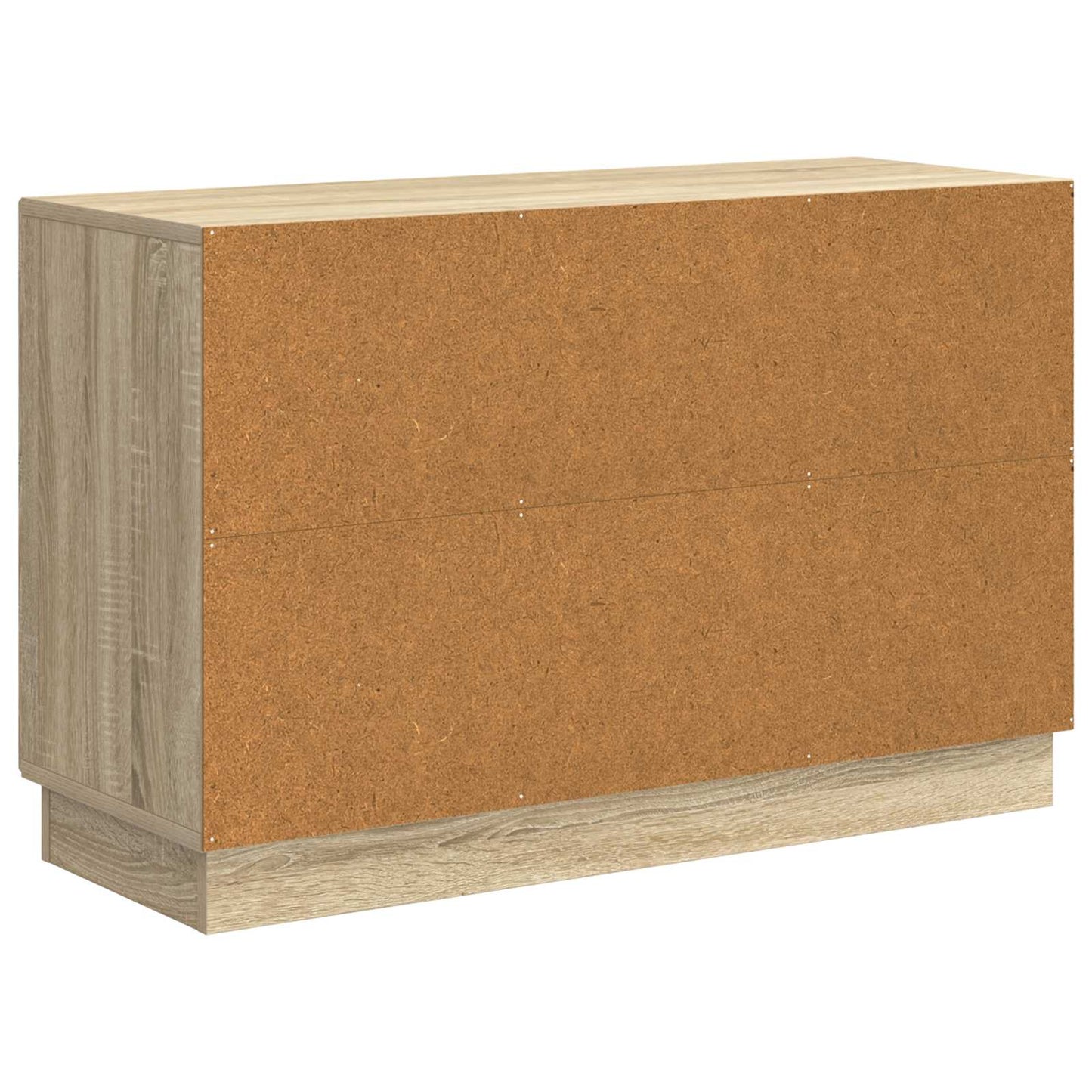 vidaXL Πλαϊνό γραφείο με συρτάρι Sonoma Δρυς 89 x 34,5 x 57 εκ.