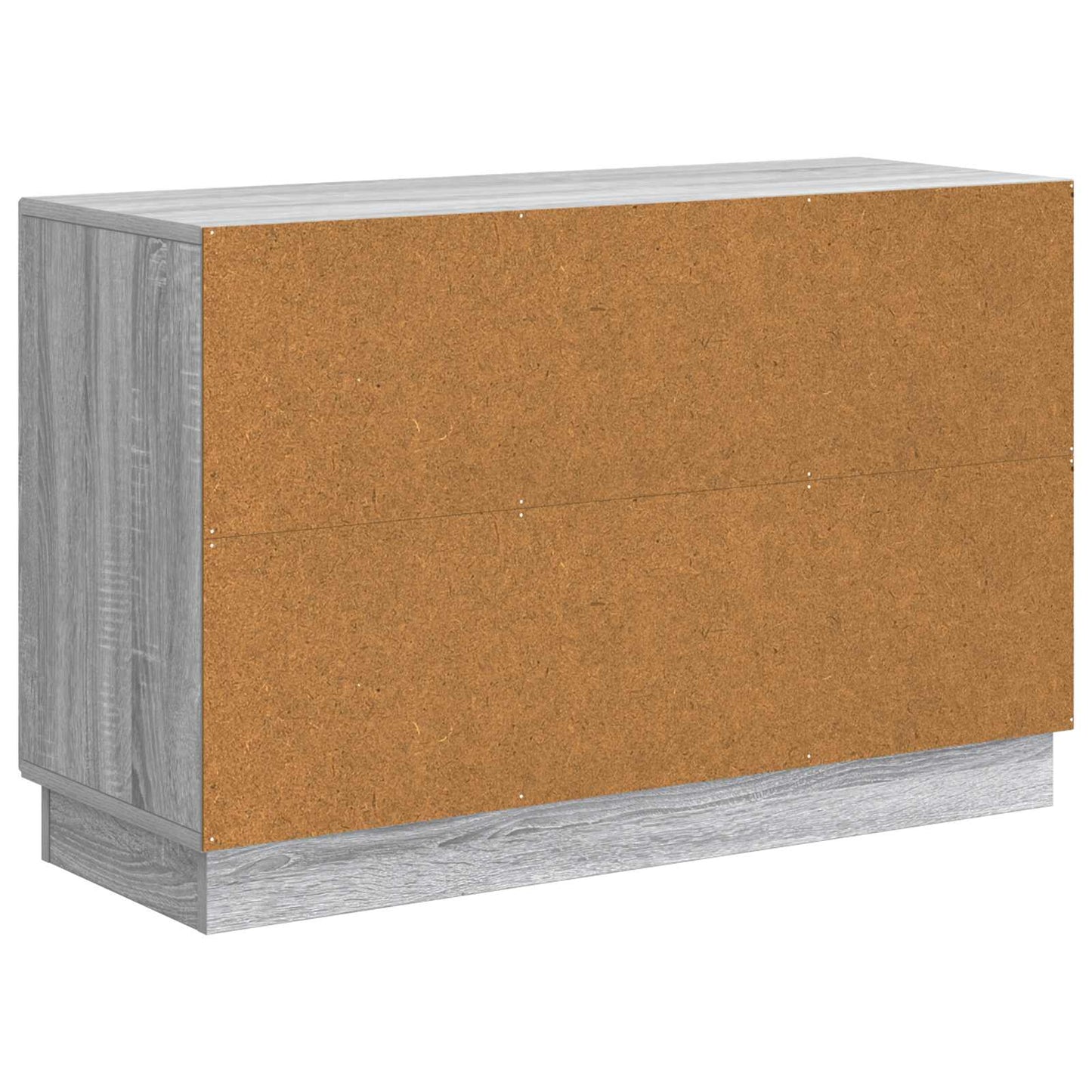 vidaXL Πλαϊνό γραφείο με συρτάρι Γκρι Sonoma 89 x 34,5 x 57 εκ.