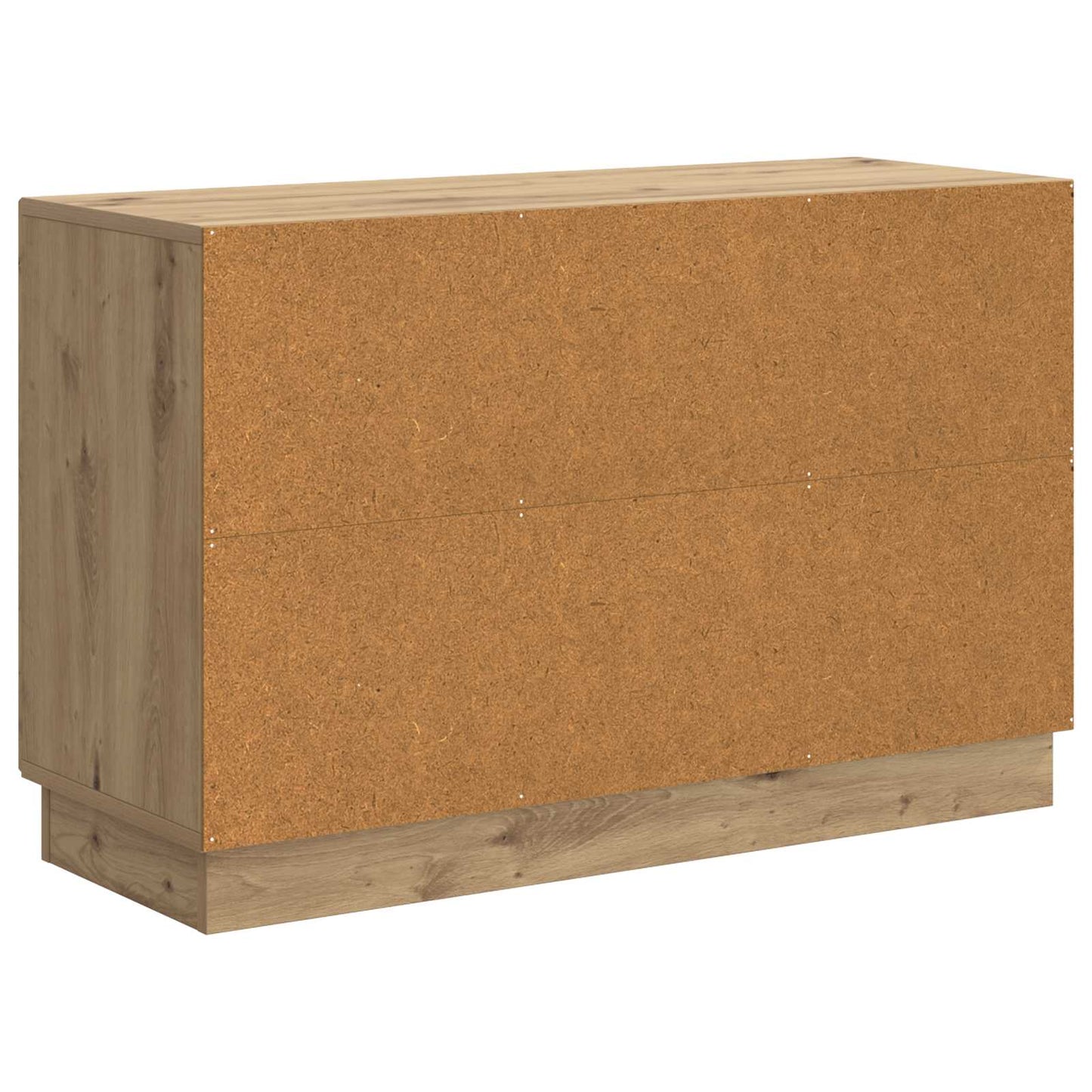 vidaXL Πλαϊνό γραφείο με συρτάρι Artisan Δρυς 89 x 34,5 x 57 εκ.