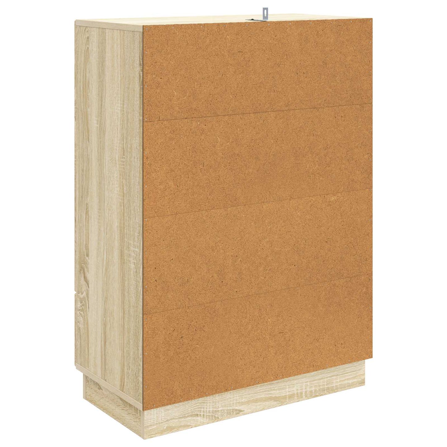 vidaXL Πλαϊνό γραφείο με συρτάρι Sonoma Δρυς 66 x 34,5 x 92 εκ.
